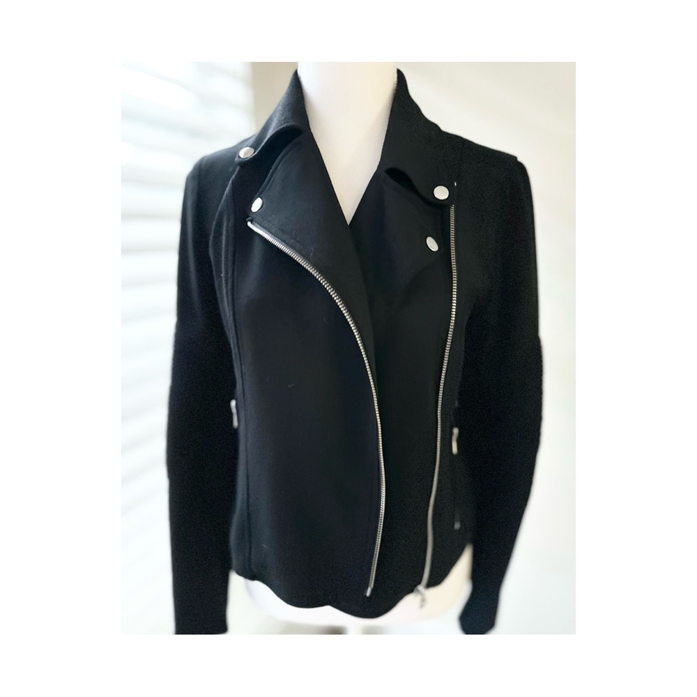Wilfred Midnight Jacket with Silver Accents